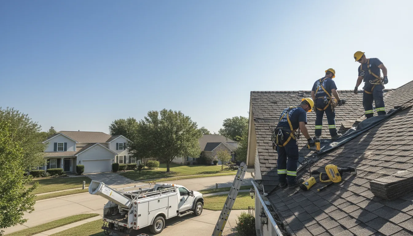 Emergency Roof Repair in Bushland, TX near me